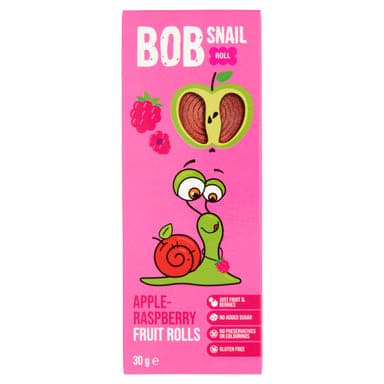 Bob Snail alma-málna rolls - 30 g