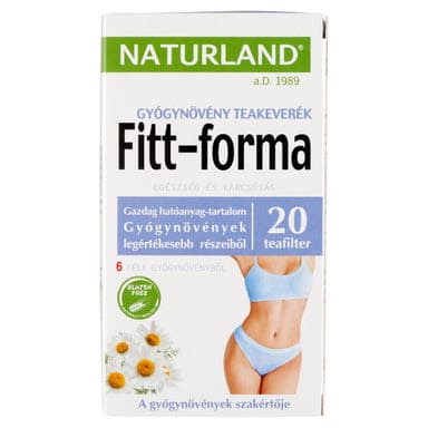 Naturland Fitt-forma teakeverék - 20x2 g