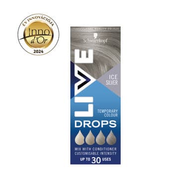 Schwarzkopf Color Live hajszínező /jeges ezüst - 3 g