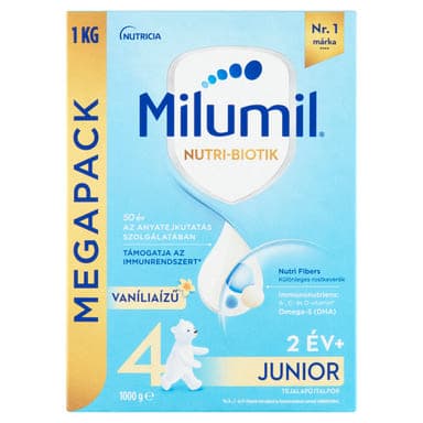 Milumil 4 Vaníliaízű Junior ital 2 éves kortól - 1000 g