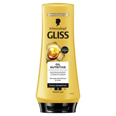 Gliss Tápláló olaj hajregeneráló balzsam - 200 ml