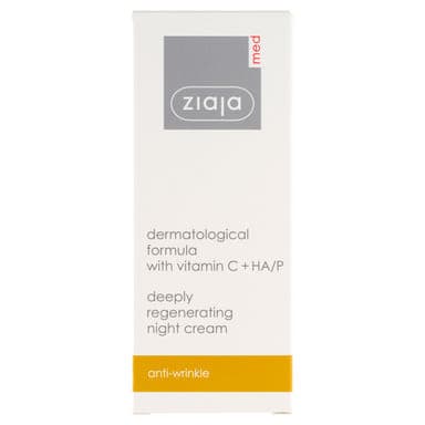 Ziaja Med C-vitaminos ránctalanító, regeneráló éjszakai krém - 50 ml