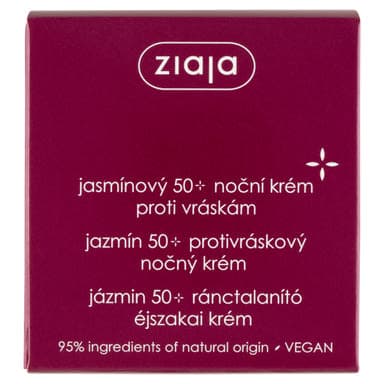 Ziaja Jázminos ránctalanító éjszakai arckrém - 50 ml