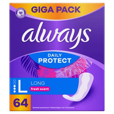 Always Daily Protect Long Deo tisztasági betét - 64 db