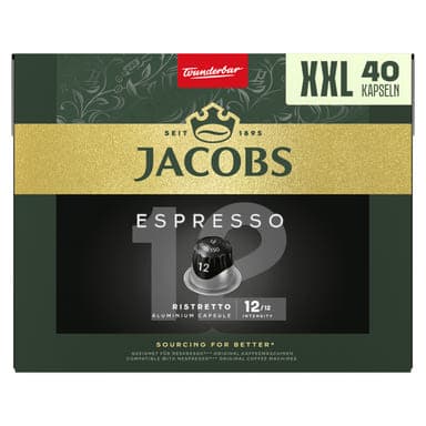 Jacobs Ristretto Nespresso kávékapszula - 40 db