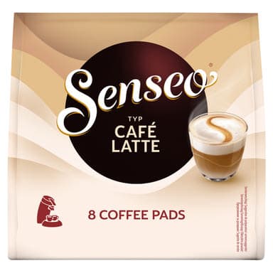 Senso Cafe Latte kávépárna 8 db - 92 g