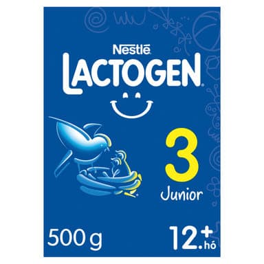 Lactogen 3 Junior tejalapú anyatej-kiegészítő tápszer 12. hónapos kortól - 500 g