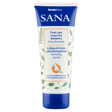 Sana lábápoló krém cukorbetegeknek - 100 ml