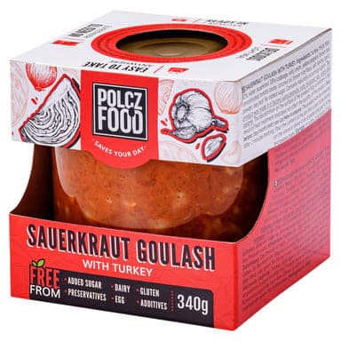 Polcz káposztás pulyka rizzsel - 340 g