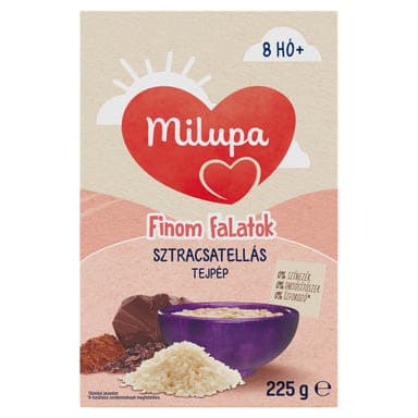 Milupa Finom falatok tejpép sztracsatellás 8 hónapos kortól - 225 g