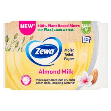 Zewa Almond Milk nedves toalettpapír - 42 db