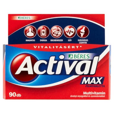 Actival Max tabletta - 90 db