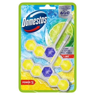 Domestos Power5 Lime WC illatosító 2x50 g - 100 g