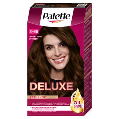 Palette Deluxe 3-65 csokoládé intenzív krémhajfesték (750) - 1 db