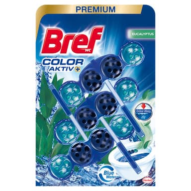 Bref Blue Aktiv Eucalyptus WC illatosító (3x50 g) - 150 g