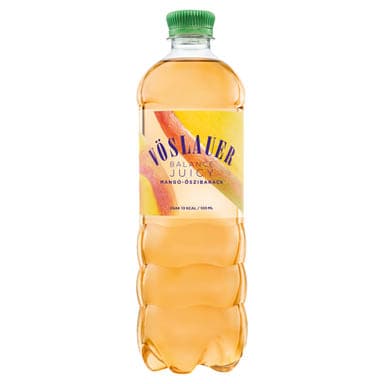 Vöslauer Balance Juicy ízesített ásványvíz mangó-őszibarack - 750 ml