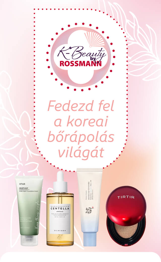 Fedezd fel a koreai bőrápolás világát! Most a Rossmann üzleteiben és az Online Drogériában is elérhető!